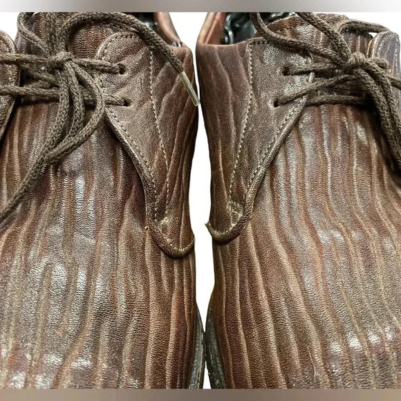 Dack’s Brown Baffin Seal Skin Oxford Shoes Size 10 - Picture 8 of 12